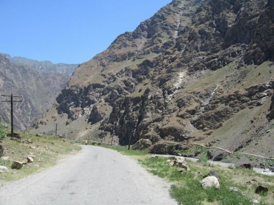 IMG 1078
Вдоль Пянджа идет асфальтовая дорога. На стороне Афганистана хорошо различима пешеходная тропа.
Keywords: Памир