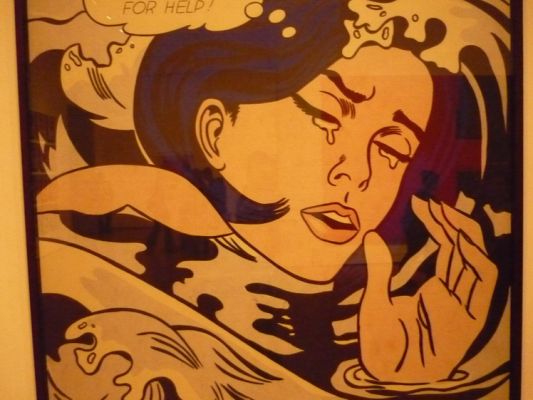 Roy Lichtenstein  Drowning  Girl
