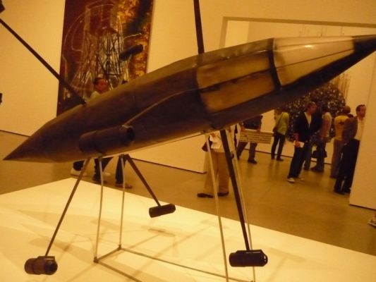 Макет ракеты
Museum of Modern Art (MoMA). 
